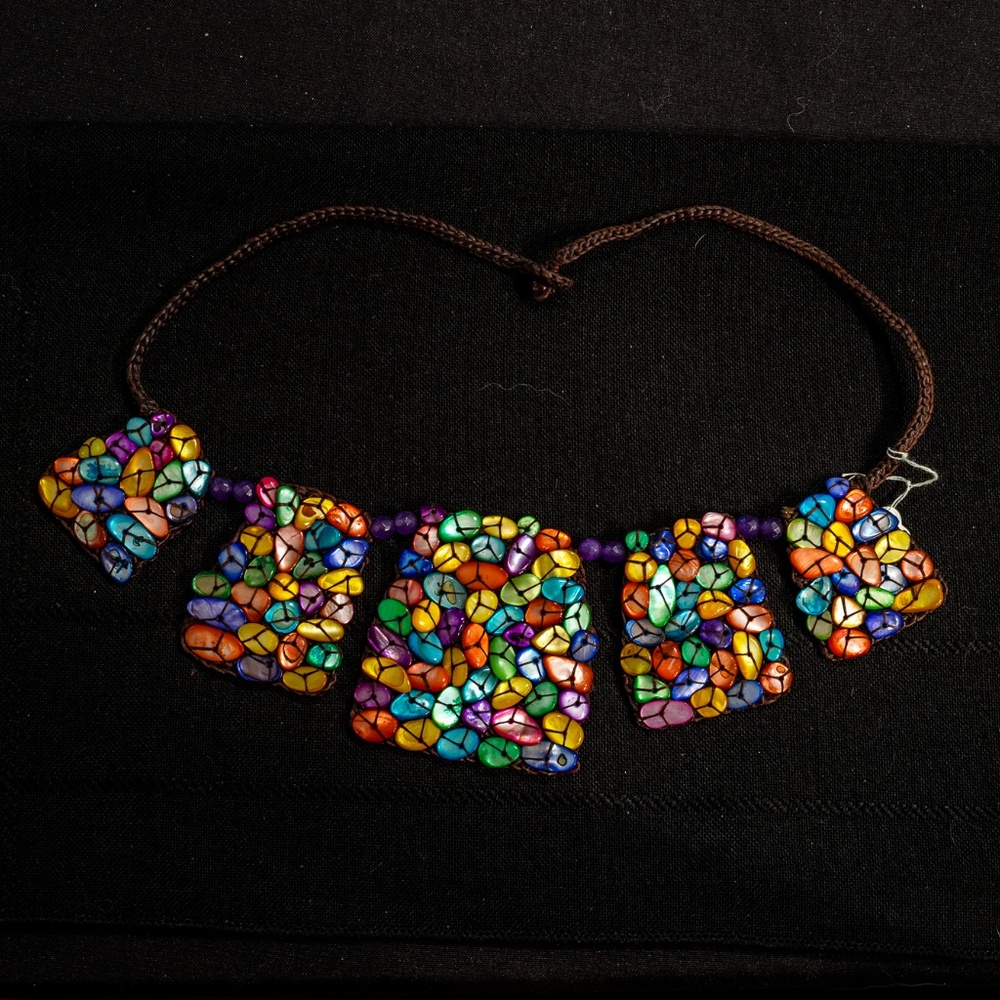 Super Handmade Mother of Pearl Necklace